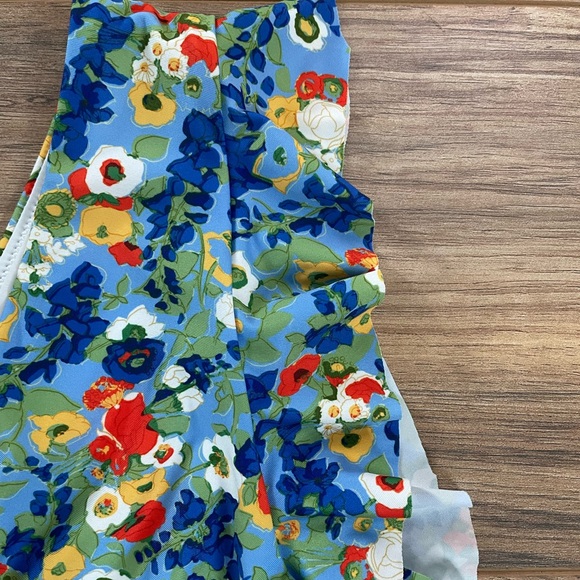 NWOT Anthropologie Ruffled Plunge One Piece Swimsuit - Picture 6 of 13